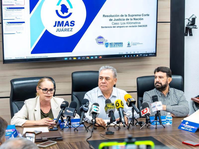 JMAS reporta avances para cumplir sentencia sobre abasto de agua en Los Kilómetros