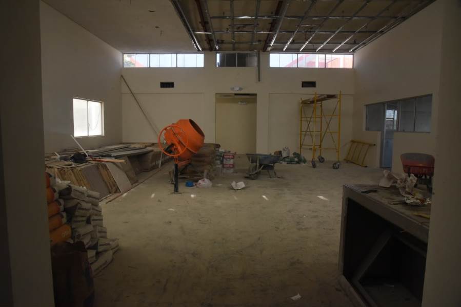 Registra 75 % de avance la rehabilitación del Centro Comunitario OPI