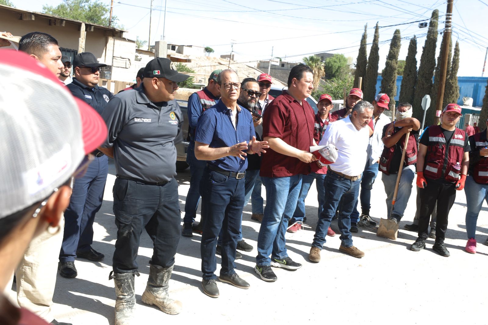 Sigue esfuerzo de dependencias para atender afectaciones por la lluvia.