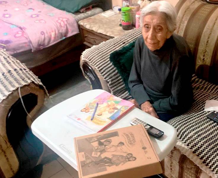 Adela Moreno ejemplo de tesón y disciplina