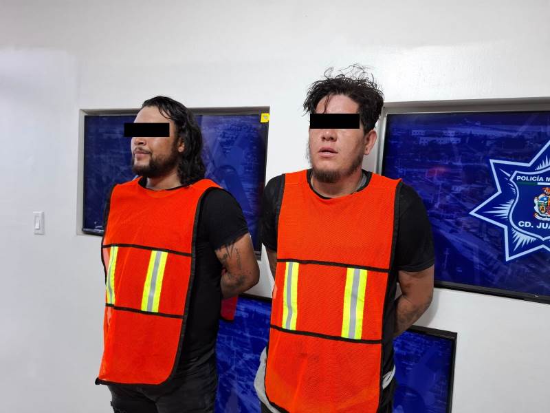 Tras operativo detienen a dos hombres por presunto homicidio en la colonia Independencia