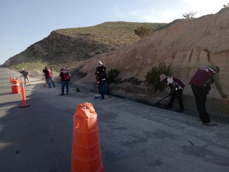 Mantienen trabajos de la Cruzada del Cambio en distintos sectores