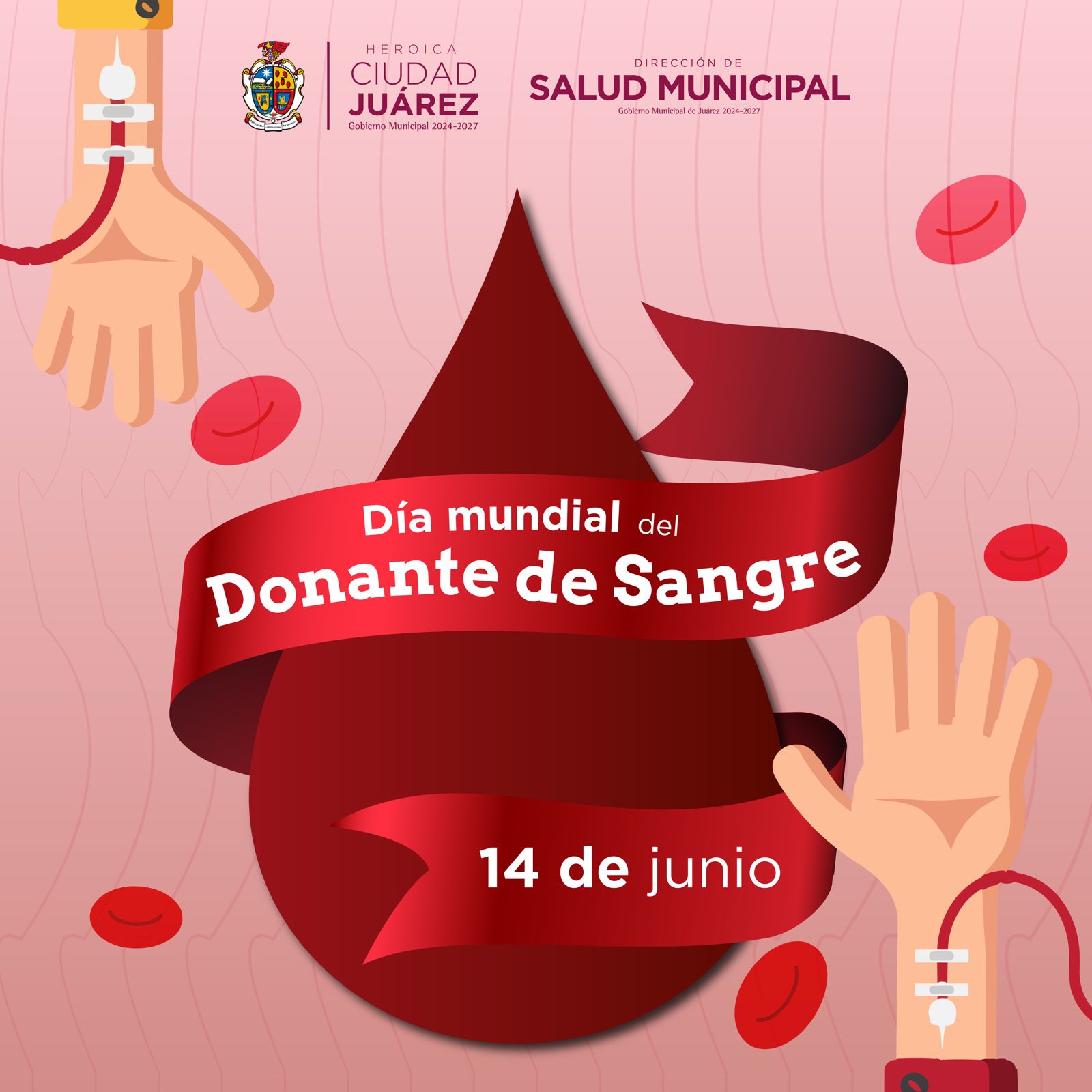 Destacan importancia de la donación voluntaria de sangre en Ciudad Juárez