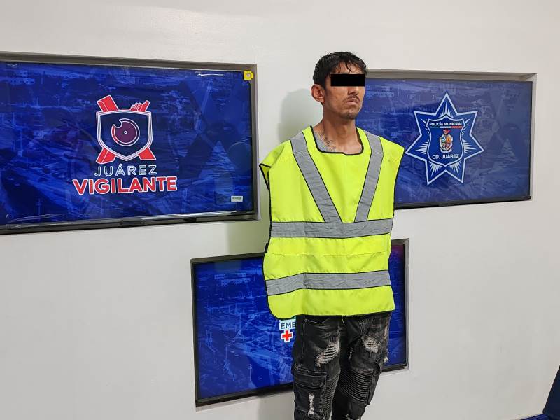 Detienen a hombre acusado de tentativa de homicidio en la colonia Adolfo López Mateos