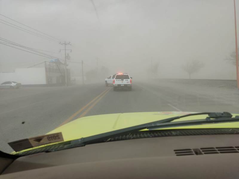 Prevén vientos de hasta 65 km/h para el fin de semana