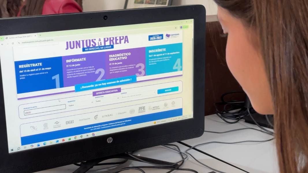 Más de 46 mil jóvenes concluyen registro para preparatoria en Chihuahua