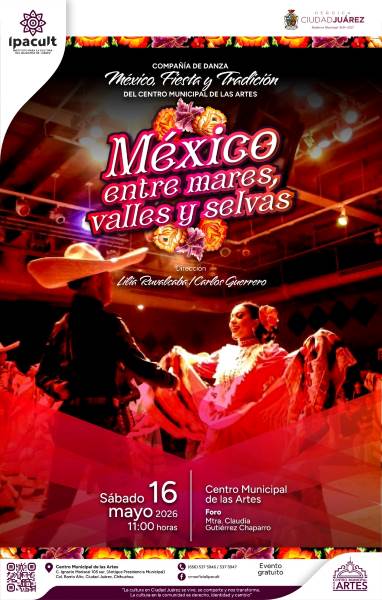Invita IPACULT a presentación de danza sobre tradiciones de Chihuahua