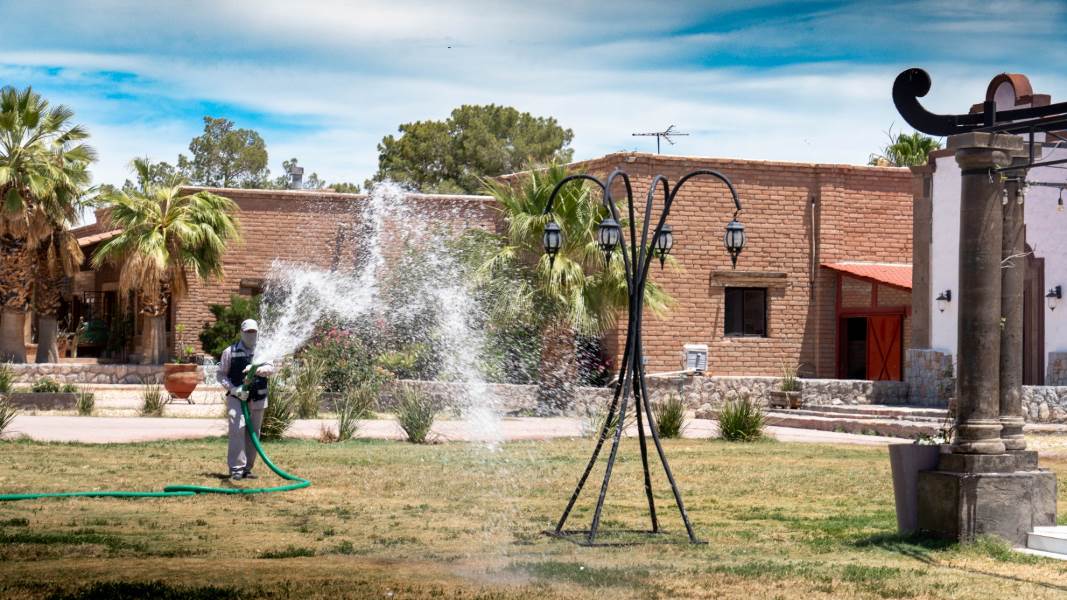 JMAS informa horarios autorizados para el riego en Ciudad Juárez