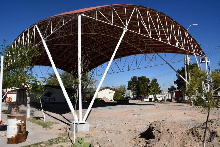 En breve municipio entregara 20 domos en escuelas de Juárez