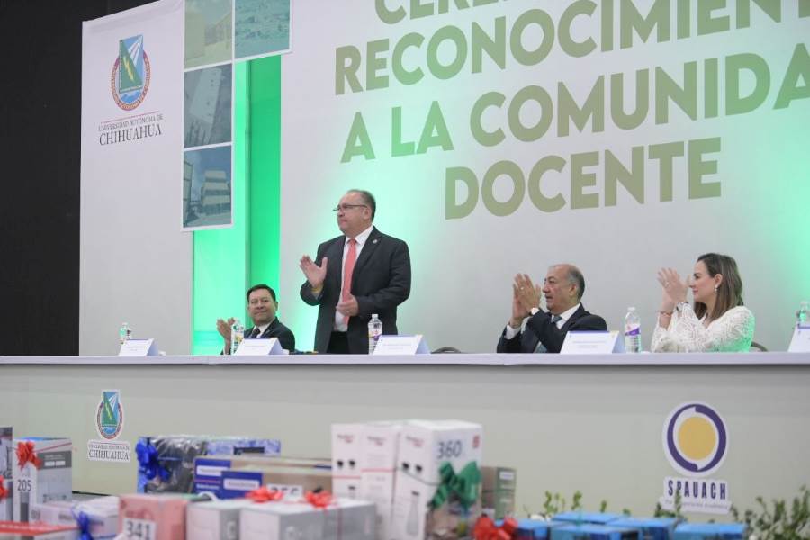 La UACH reconoce a su comunidad docente por el Día del Maestro