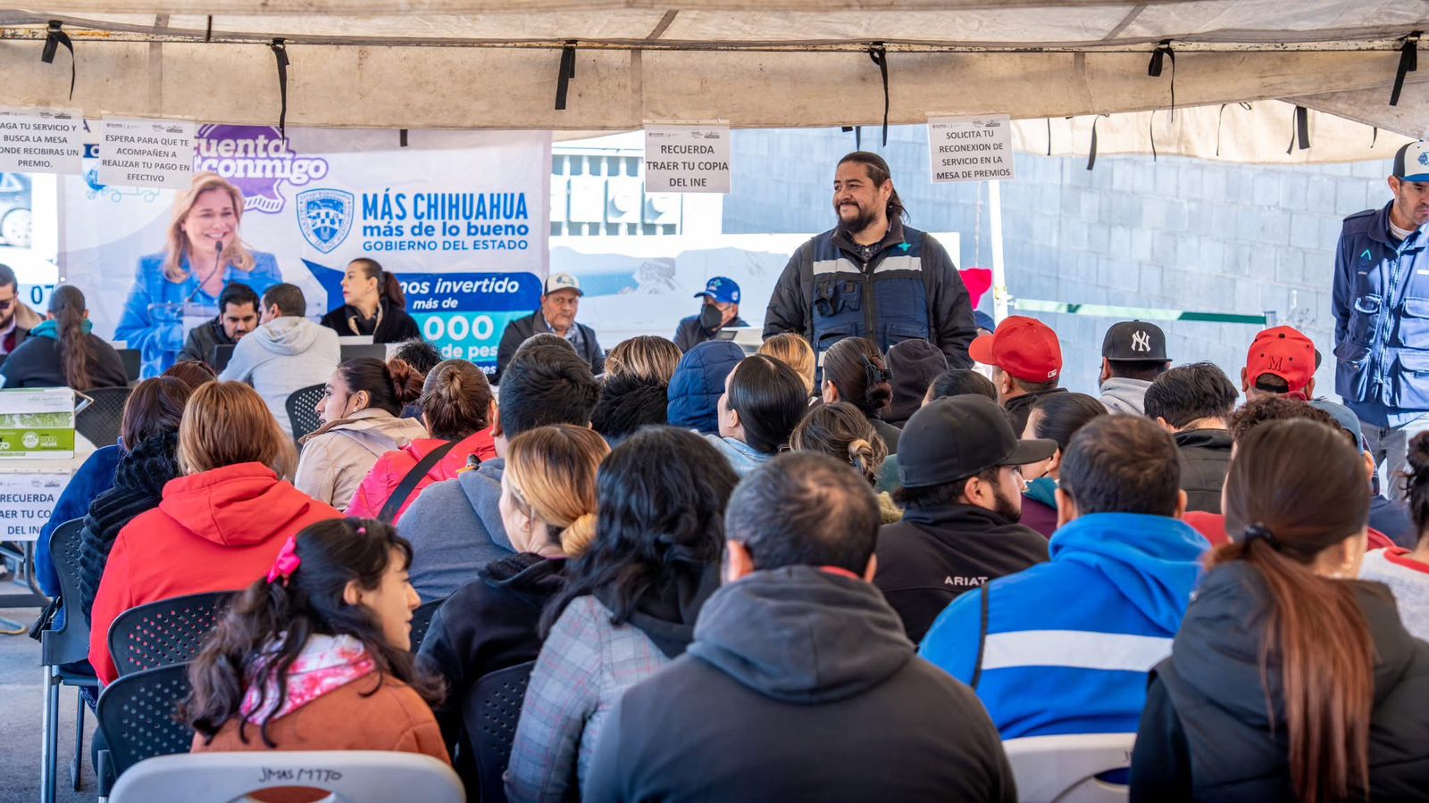 Programa JMAS jornada de atención en distintos sectores de la ciudad.