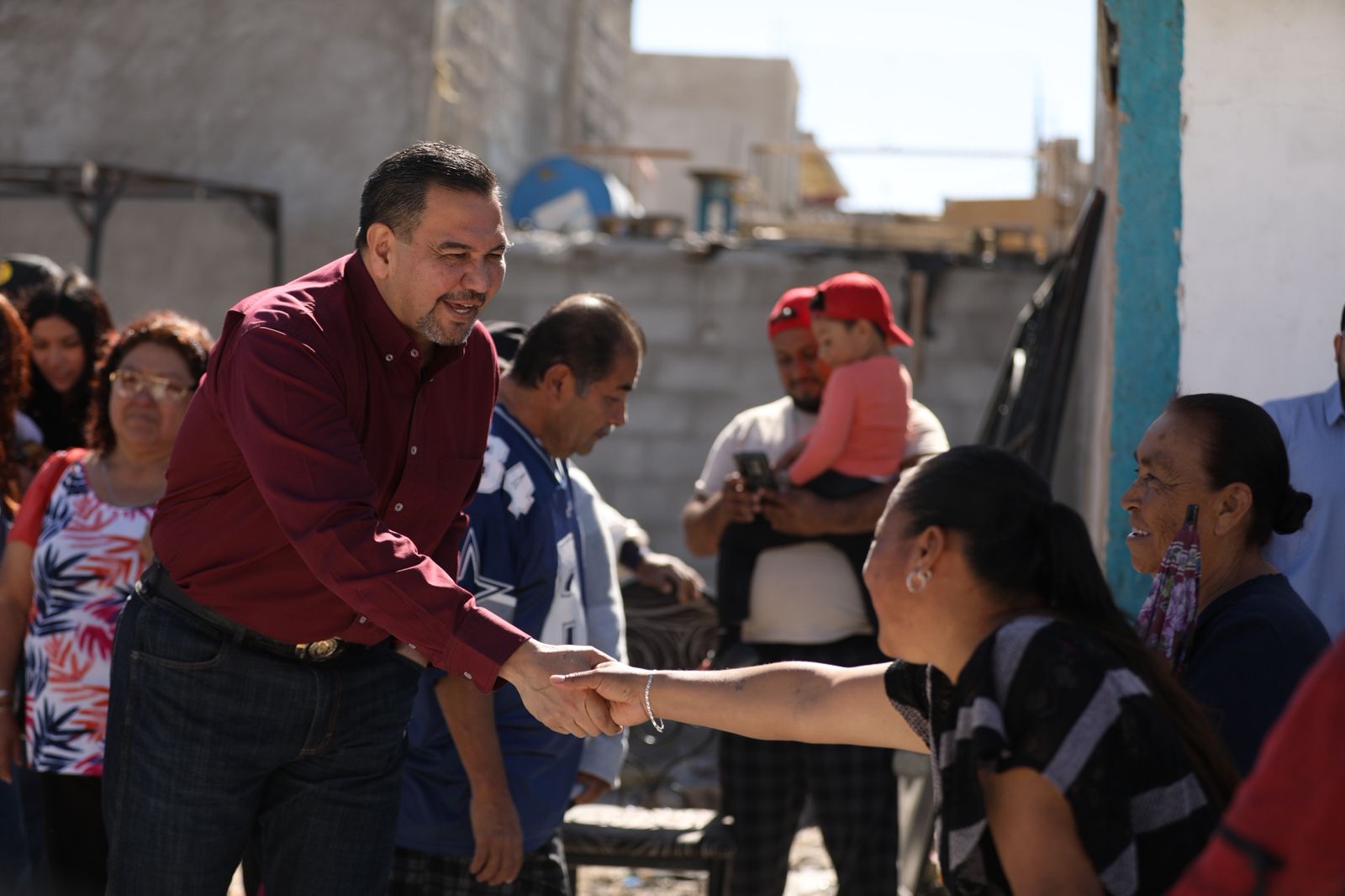 Realiza alcalde supervisión de obras de pavimentación.