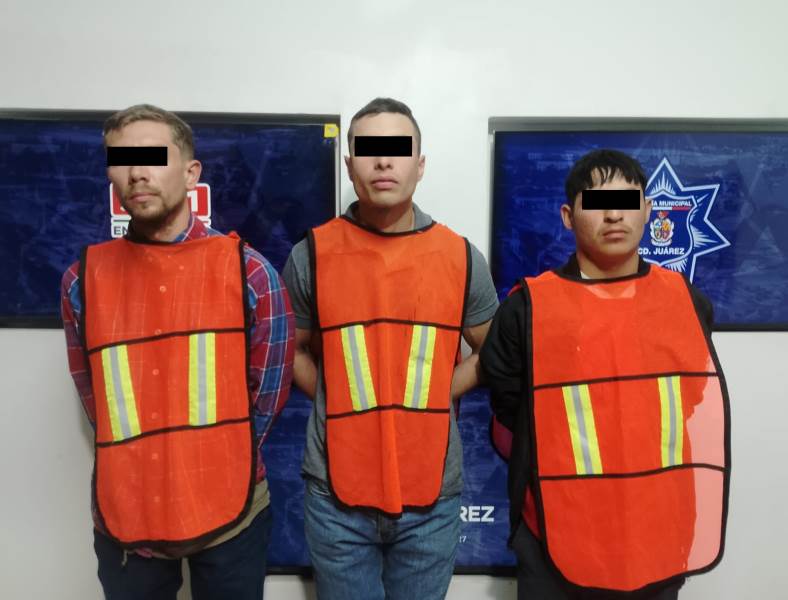 Detienen a tres hombres por amenazas y posesión de marihuana