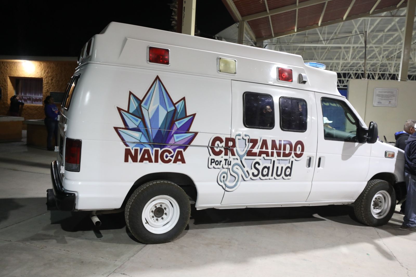 Poblado de Naica recibió ambulancia donada por alcalde Pérez Cuéllar