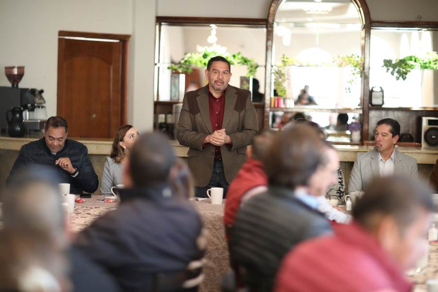 Recorrió alcalde municipios del centro-sur del estado