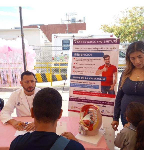 Durante lo que resta del mes, Secretaría de Salud llevará a cabo Jornadas de Vasectomía