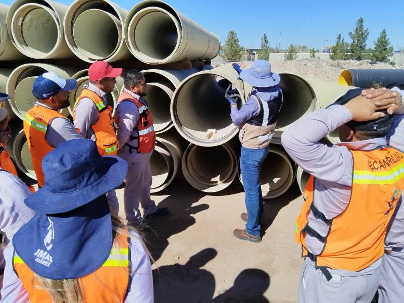 Capacitan a personal de la JMAS en colectores