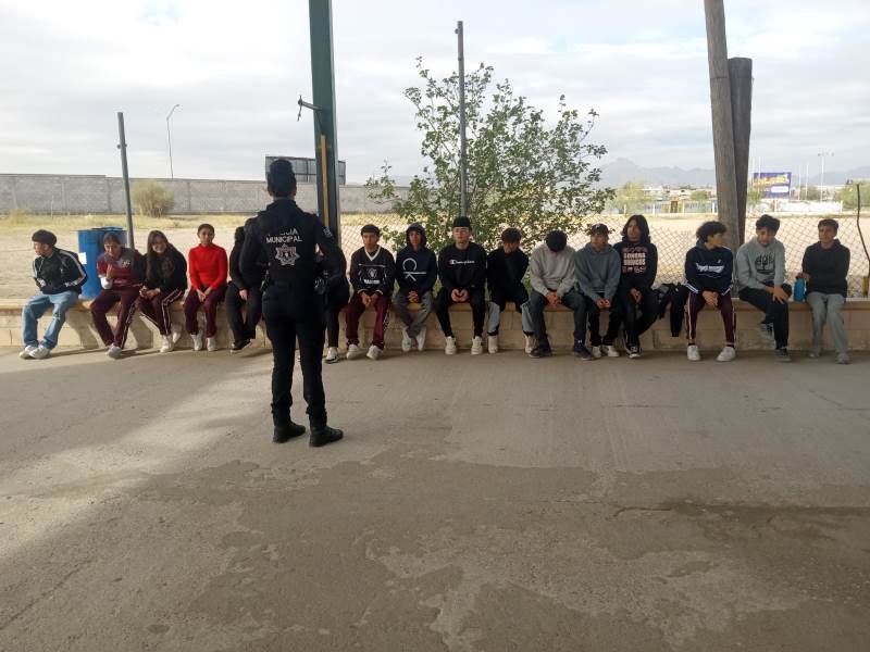Prevención Social de SSPM mantiene presencia en cuatro escuelas