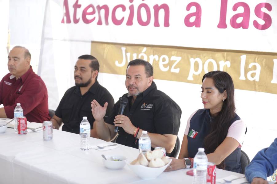 Presidente Municipal atiende solicitudes del Consejo de Paz en Ciudad Juárez