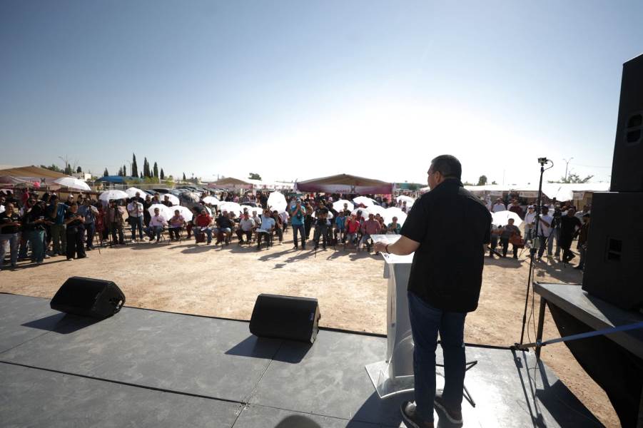 Anuncian inversión municipal en colonia Héroes de la Revolución