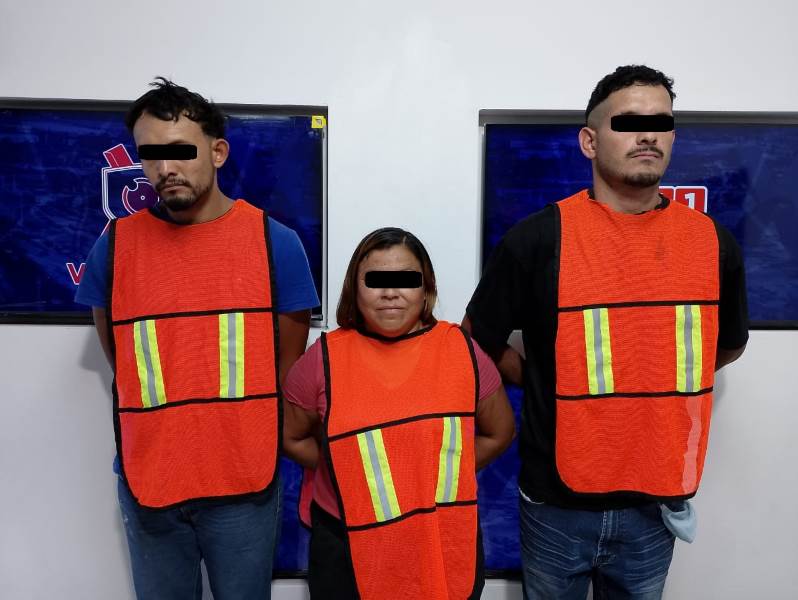 Detienen a tres personas por presunto despojo y daños en fraccionamiento Santa Fe