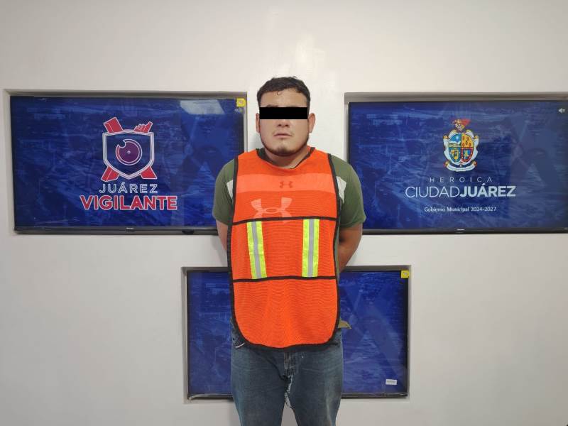 Detienen a presunto responsable de robo de vehículo en Horizontes del Sur