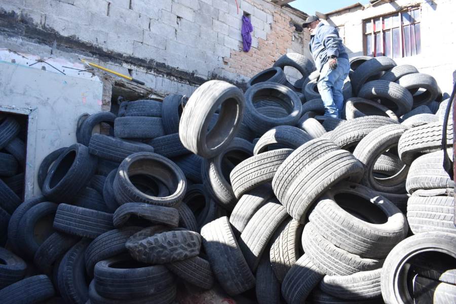 Retiran más de un millón de llantas de la vía pública en Ciudad Juárez