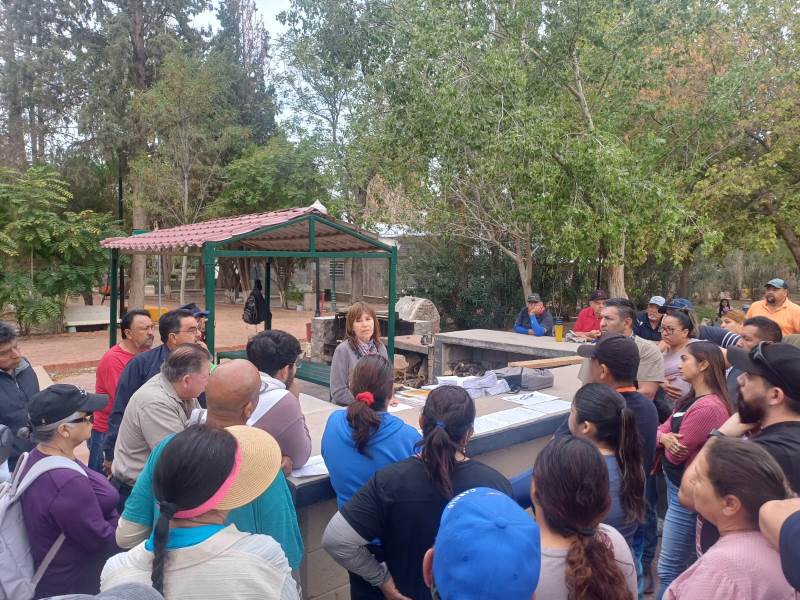 Realizan trabajo comunitario 82 infractores viales en vivero de El Chamizal