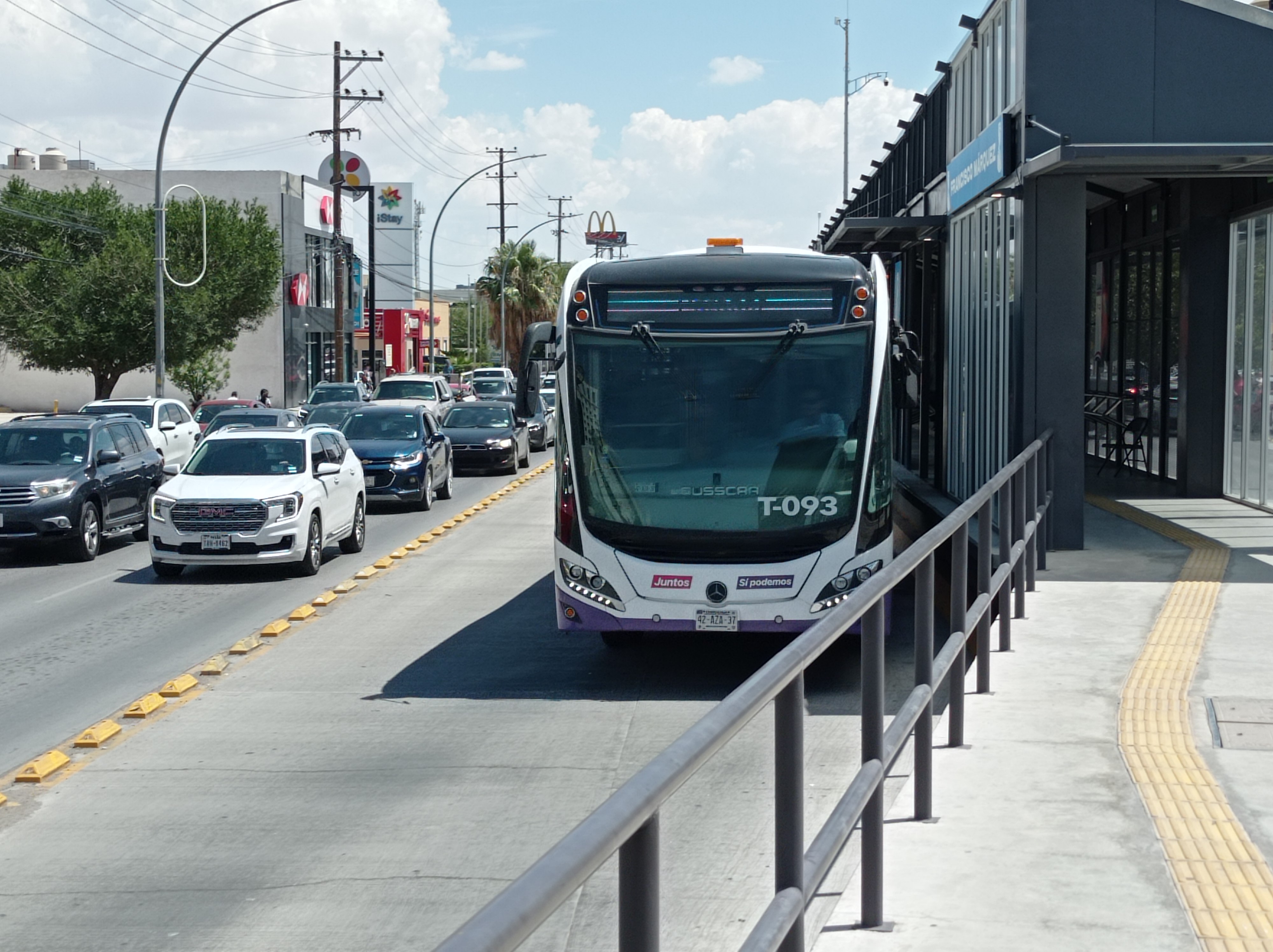 Reforzarán servicio del Juárez Bus con 30 unidades nuevas.