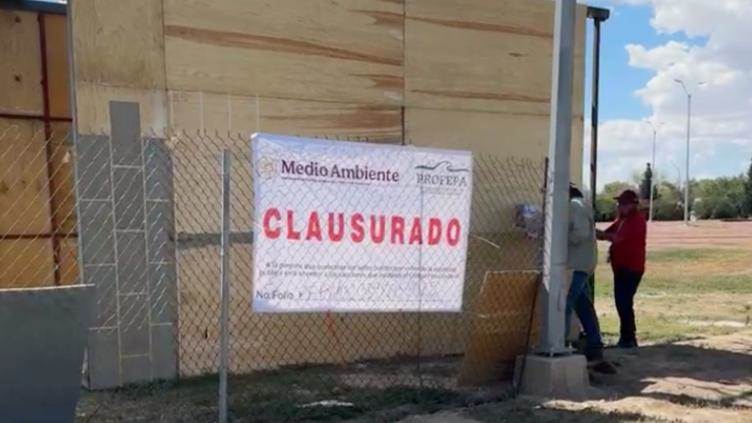 Clausuran instalación de escenario para el Grito en parque de la Megabandera