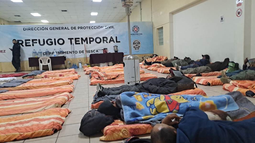 Mantiene Gobierno Municipal activo refugio de El Barreal ante bajas temperaturas