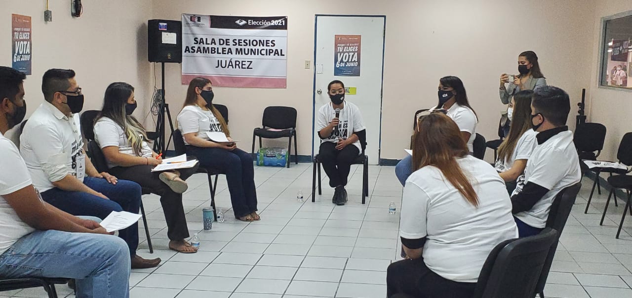 Realizan jóvenes mesa de diálogo sobre Participación Electoral 
