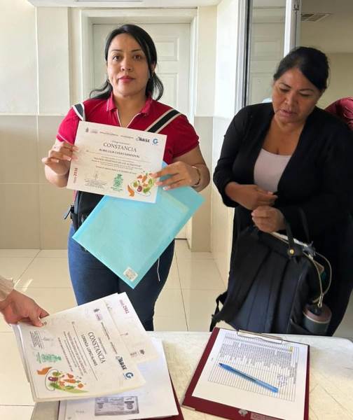 Imparten curso 16 de manejo higiénico de alimentos en la ciudad