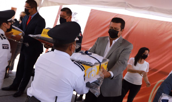 Entregan equipamiento para la Coordinación General de Seguridad Vial