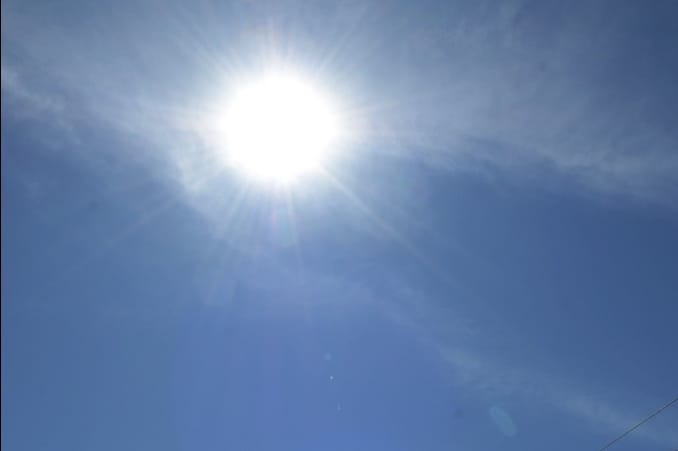 Máxima para este sábado alcanzará 38 grados Celsius