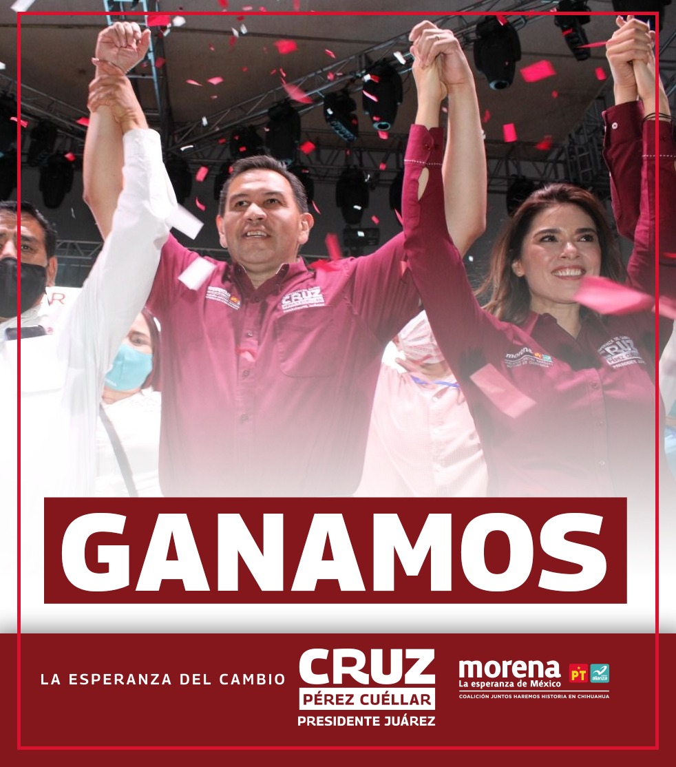 Cruz Pérez Cuéllar se declara ganador de la contienda