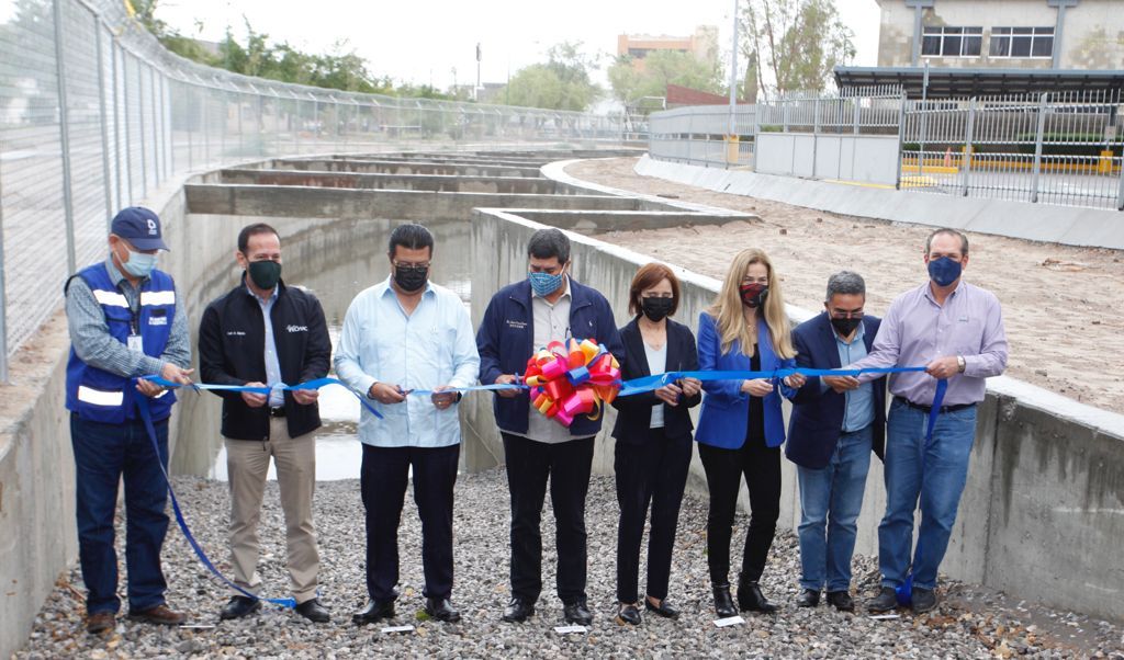Reconocen apoyo del Presidente Municipal para concluir obras de captación pluvial