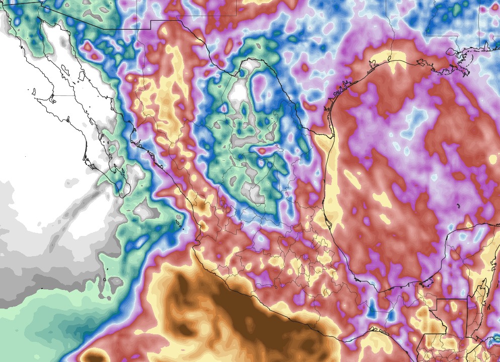 Pronósticos marcan posibilidades de lluvia para este domingo en todo el estado