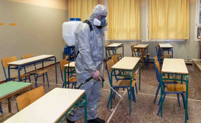 Anuncian  inversión de 12 mdp para sanitización de escuelas