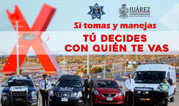 Intensifican operativo anti ebrios