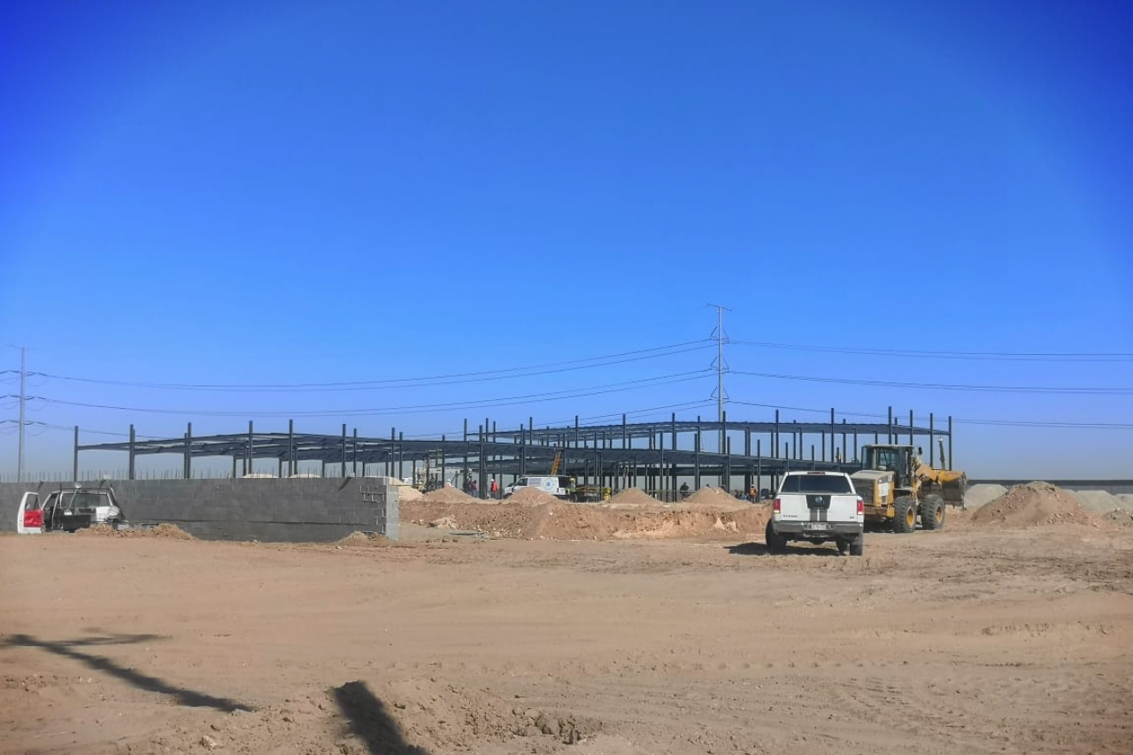 Avance de hasta un 40 por ciento nueva estación de policía