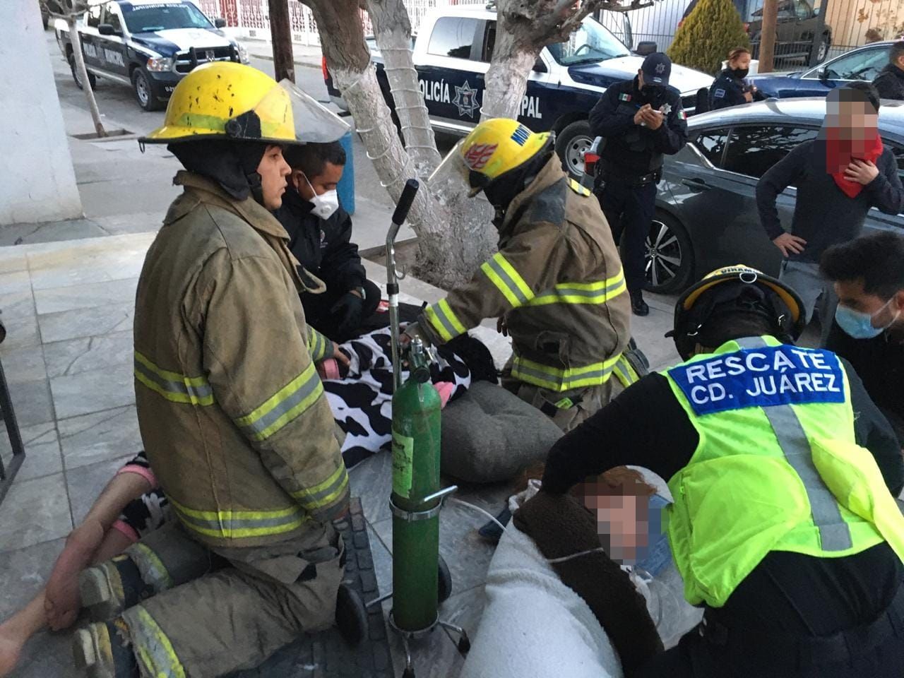Atiende Protección Civil incendio donde pierde la vida un hombre
