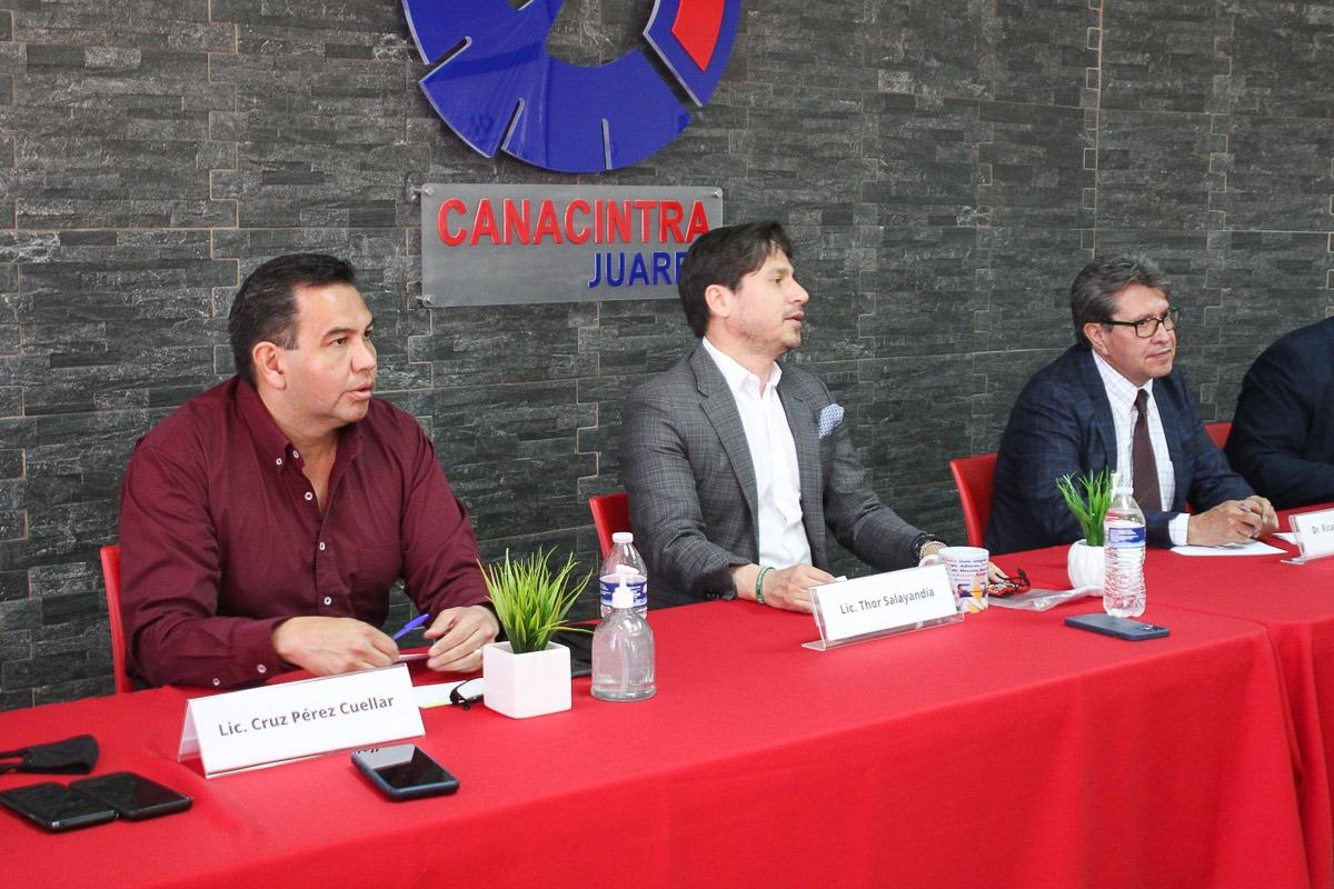 Senadores Monreal Ávila y Pérez Cuéllar, se reúnen con líderes empresariales