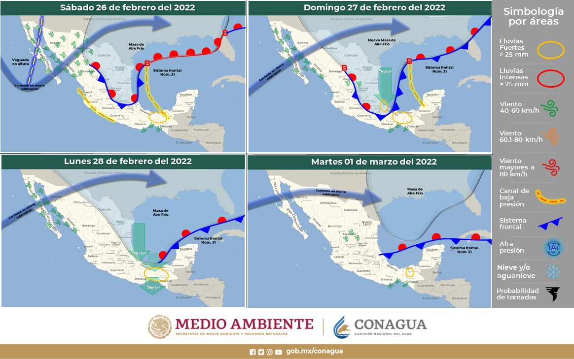 Pronostican clima agradable para el fin de semana