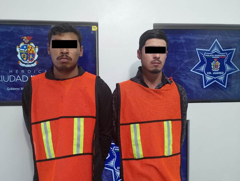 Detienen a dos hombres por daños a vehículo en la colonia Kilómetro 20
